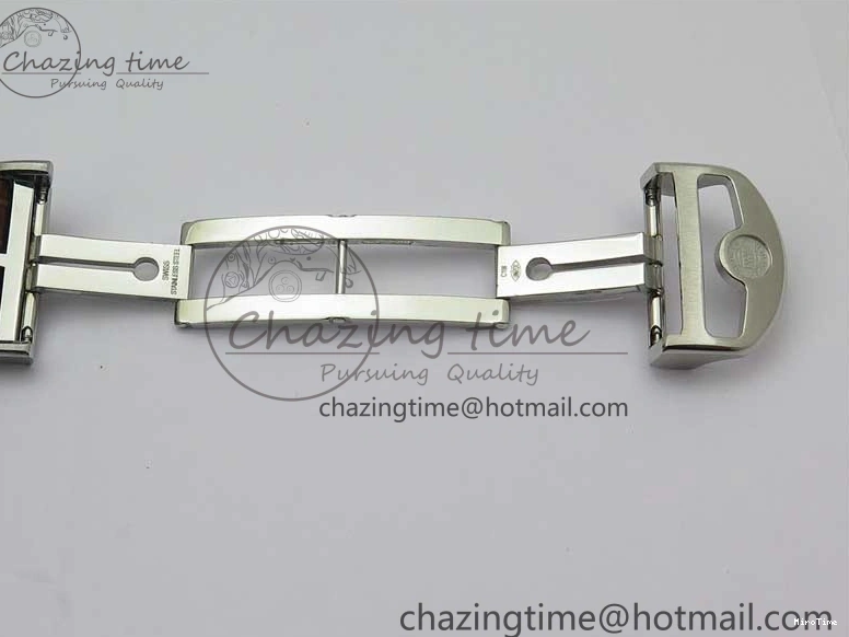 MIROTIME 0408 Original Portuguese IW358304 ZF 1:1 Best Edition SS White Dial RG Markers on Leather Strap A 7077